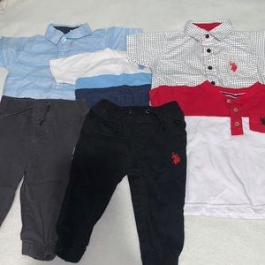 Blue and Red U.S POLO ASSN. Matching sets|6 piece